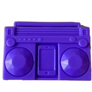 Barbie Extra Minis Doll Boom Box Purple Plastic MP3 Player Y2K Style Retired